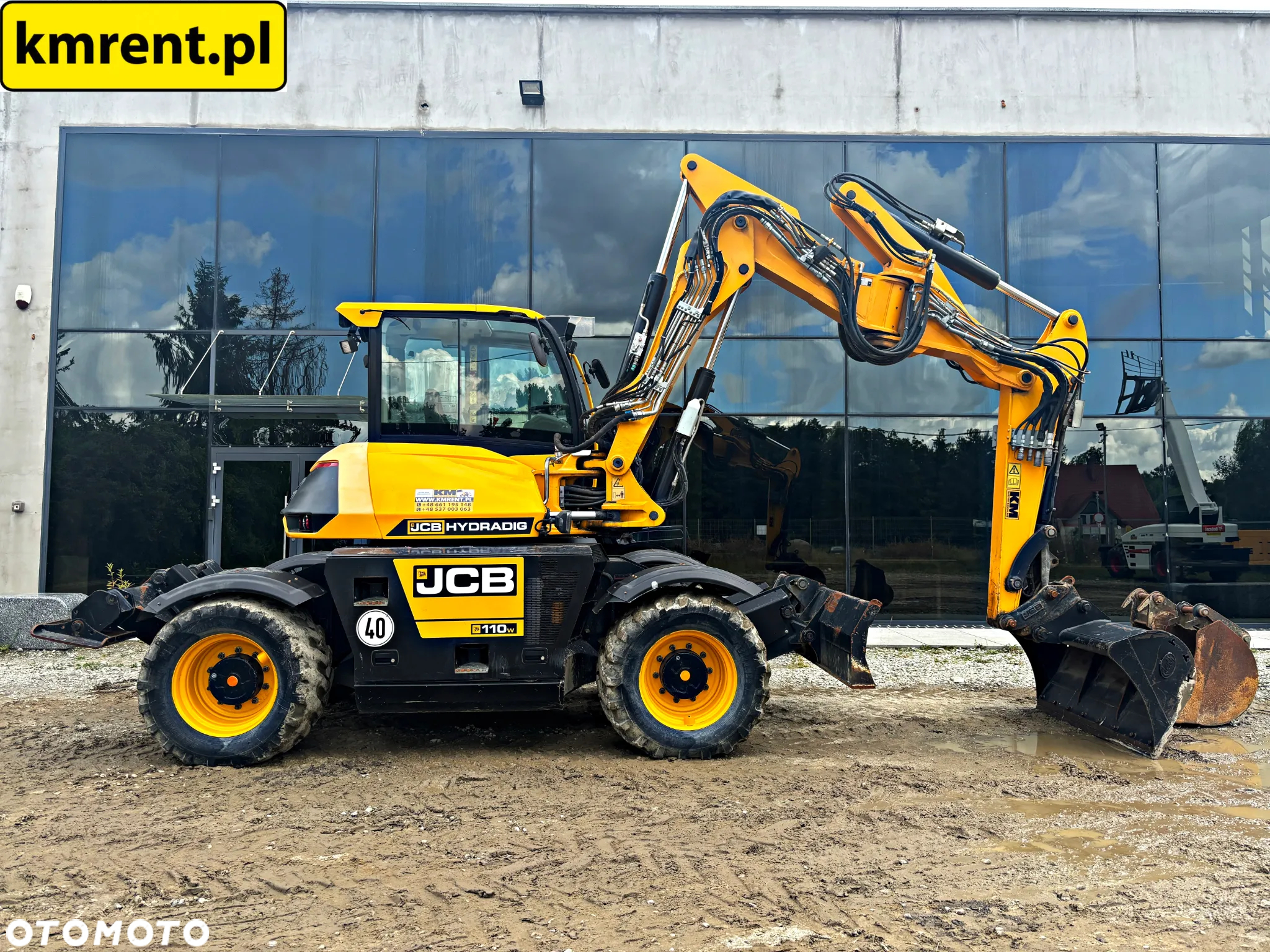 JCB HD110WT 4F KOPARKA KOŁOWA HYDRADIG 2018R. | LIEBHERR 311 312 JCB JS 130 KOMATSU 98 110 - 3