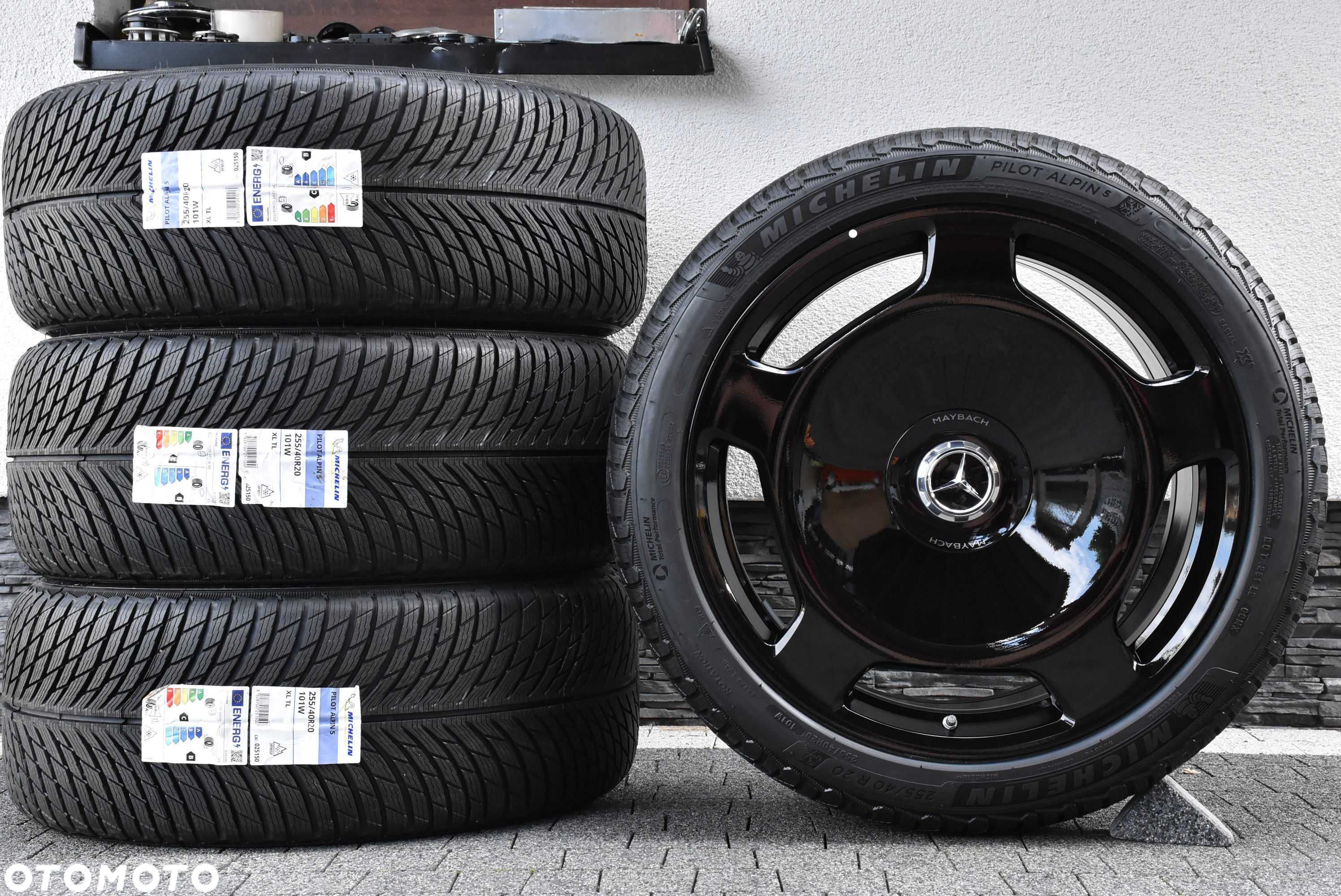 Nowe koła zimowe OEM Mercedes S Klasa W223 V223 20" MAYBACH W222 dot25 - 3