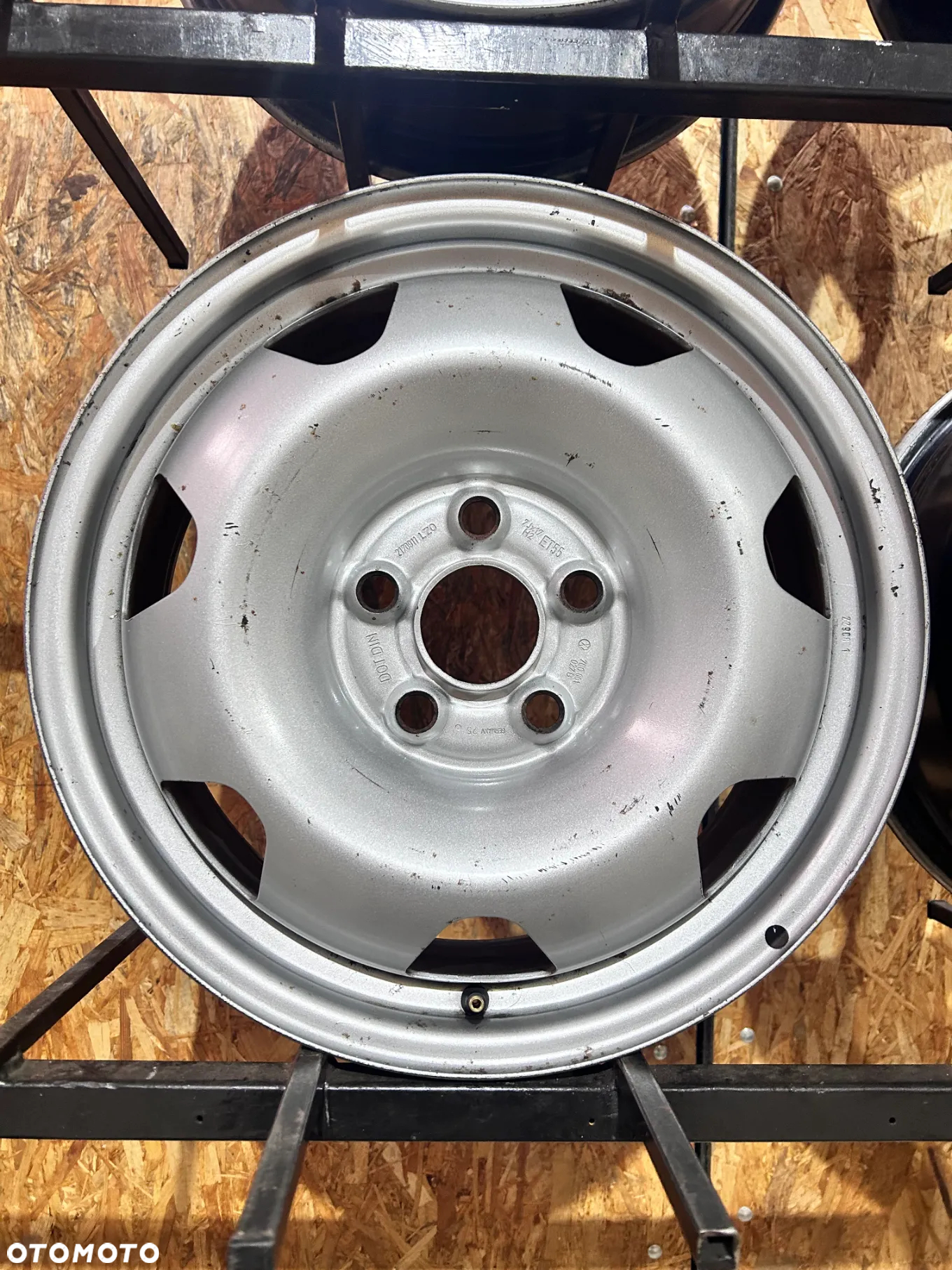 4 FELGI STAL. VW TRANSPORTER T5 , T6 , MULTIVAN CARAVELLE  17'' 7J ET55 - 4
