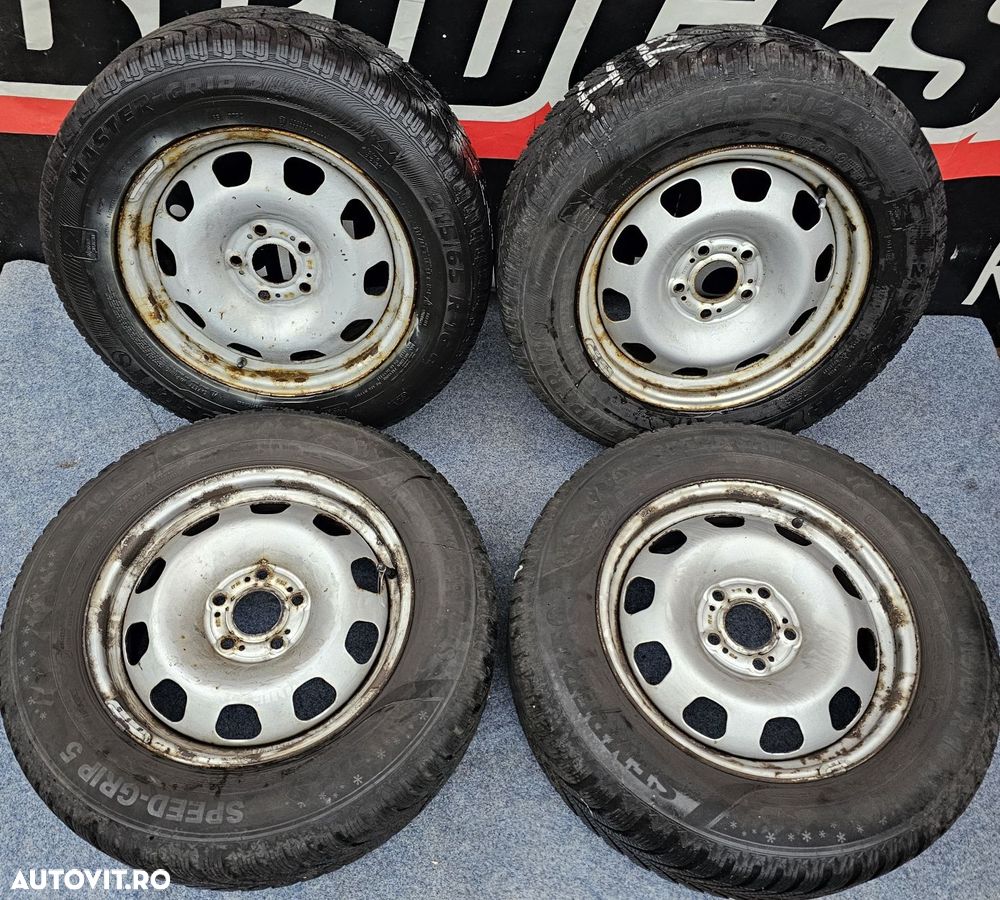 JanteTabla 16'' 5 x 114,3 Dacia Duster+Cauciucuri Iarna 215-65-16''M+S - 1