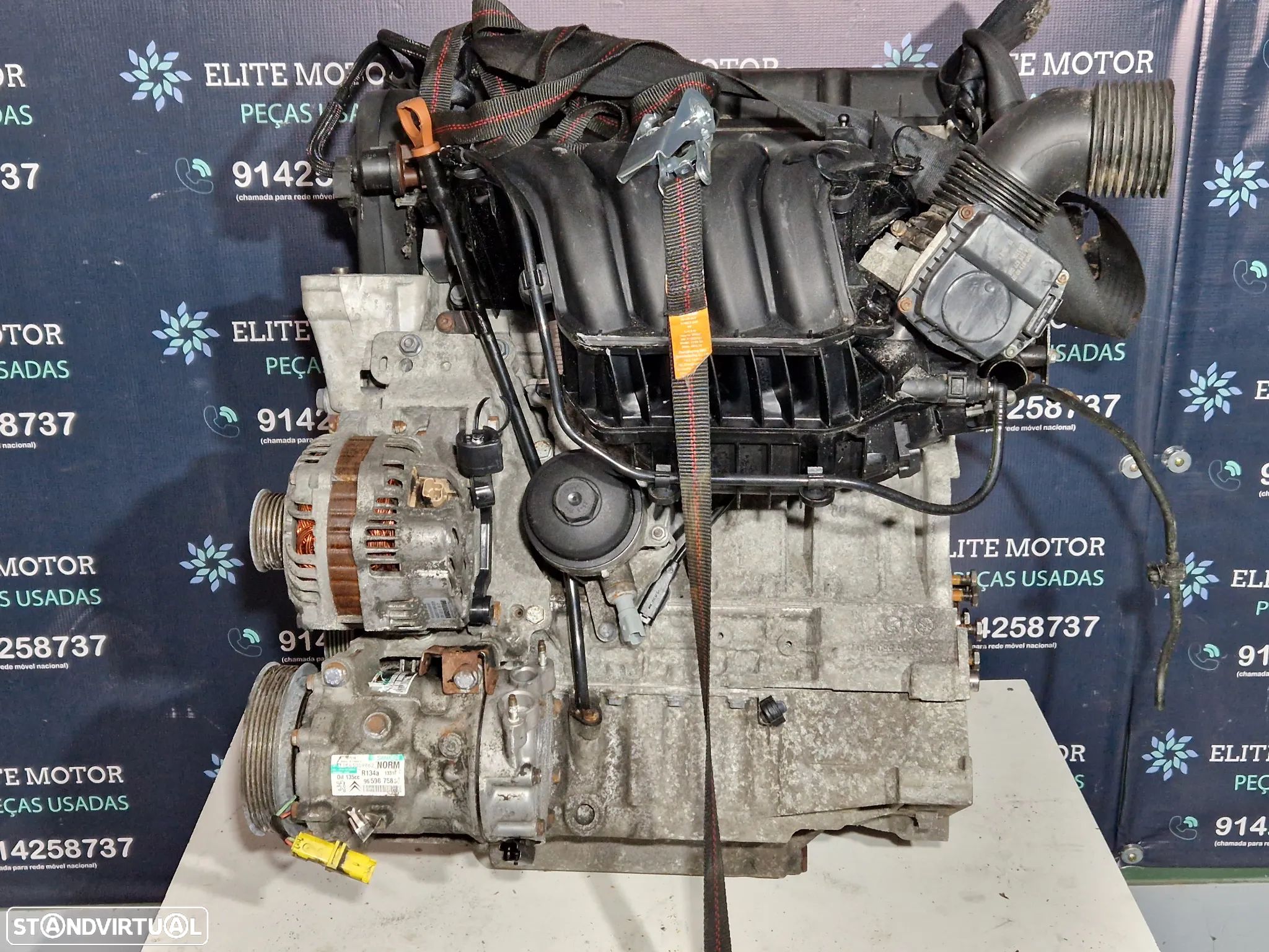 Motor usado RFJ EW10A CITROEN C4 PICASSO 2.0 16V 140CV C5 PEUGEOT 307 407 - 1