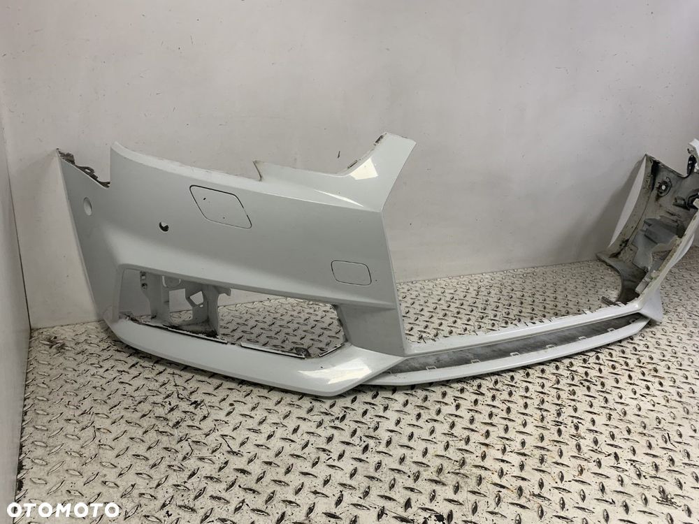 ZDERZAK PRZEDNI PRZÓD AUDI A4 B9 S-LINE 15-19 6xPDC SPRYSKI 8W0807437F - 3