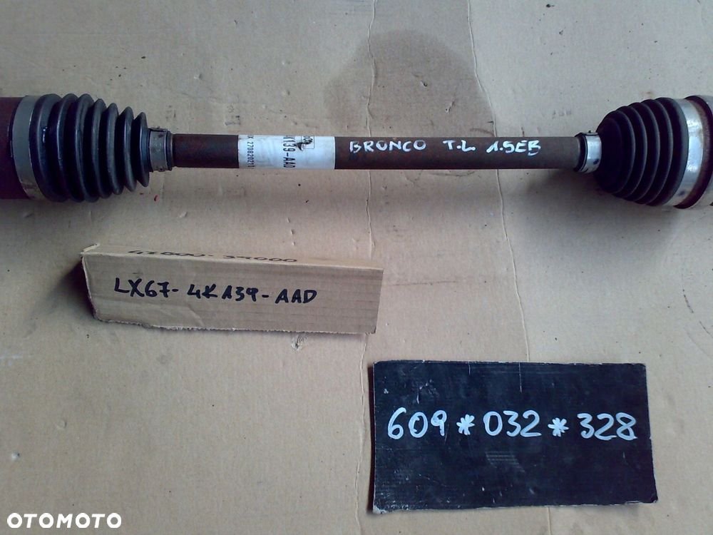 ford bronco sport 2020 - półoś lewa tylna tył przegub idealna 1.5eb 4wd - 2