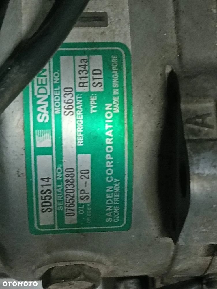 Sprężarka / kompresor klimatyzacji SANDEN SD5S14 132mm 2GA 12V V/ROT + PS TYP N - 3