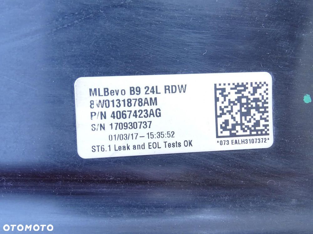 ZBIORNIK PŁYNU ADBLUE POMPKA STEROWNIK 8W0131878AM 2.0 TDI AUDI A4 B9 8W A5 - 10