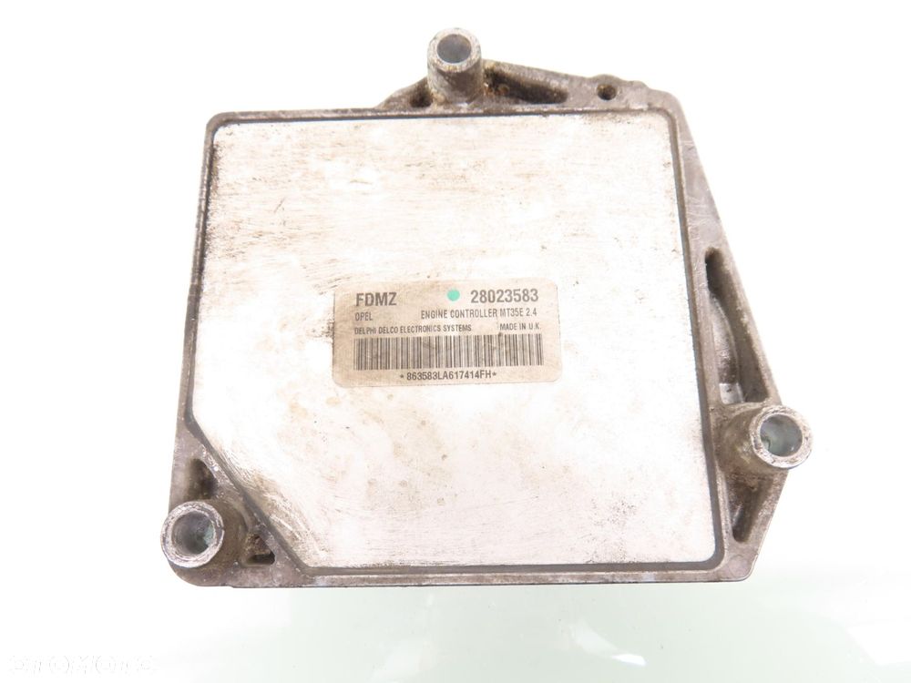 STEROWNIK OPEL ZAFIRA B 1.6 CNG  Z16YNG 28023583 - 3