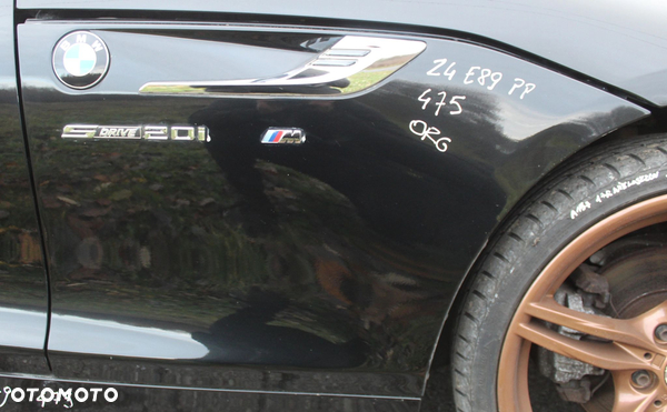 BŁOTNIK PRAWY ORG 475 BLACK SAPPHIRE BMW Z4 E89