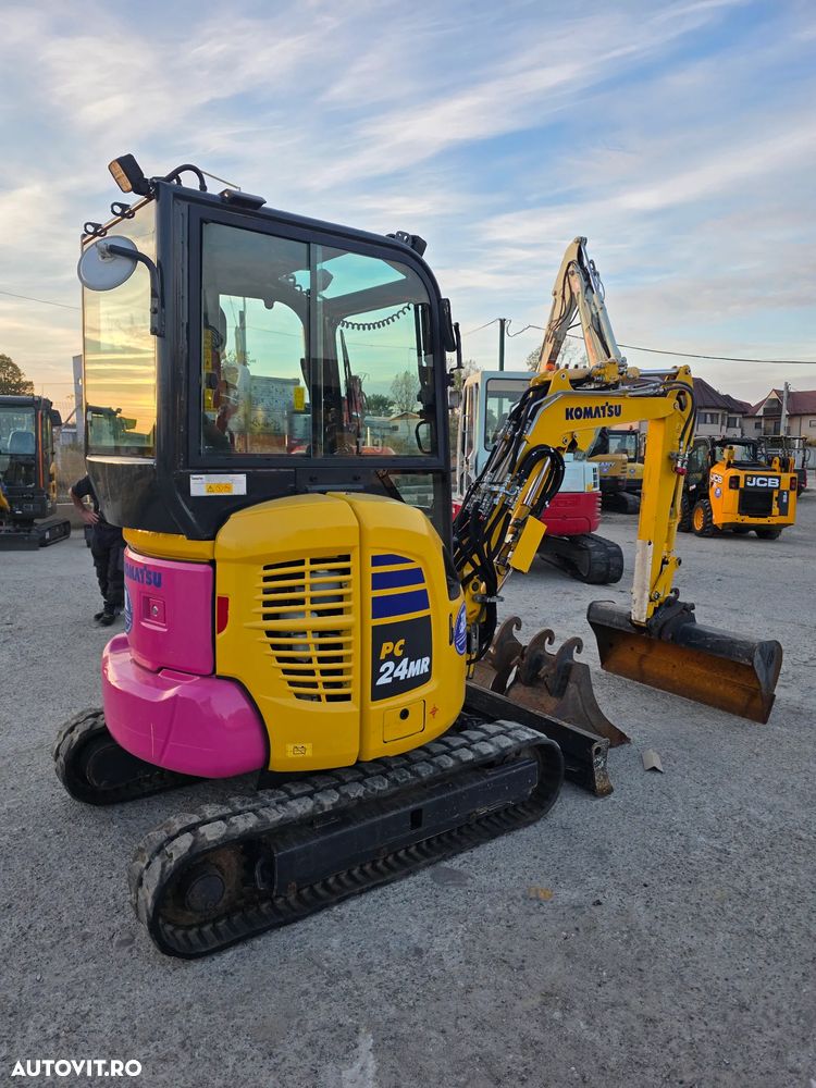Komatsu PC24MR miniexcavator mini excavator minibuldo - 4
