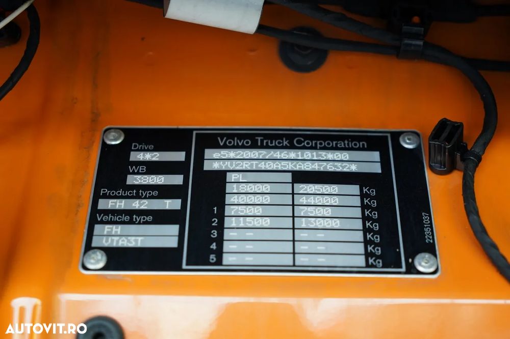 Volvo FH 500 / XXL / STANDARD / EURO 6 - 36