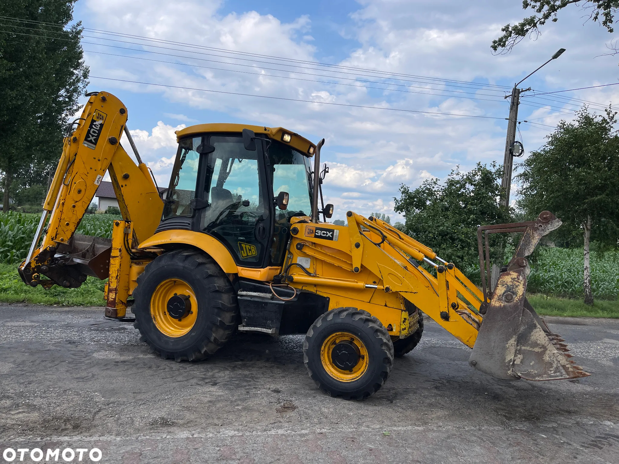JCB Koparko Ładowarka Jcb 3CX SITEMASTER Koparka Krokodyl Widły Teleskop Napęd 4x4 BRUTTO ! - 25