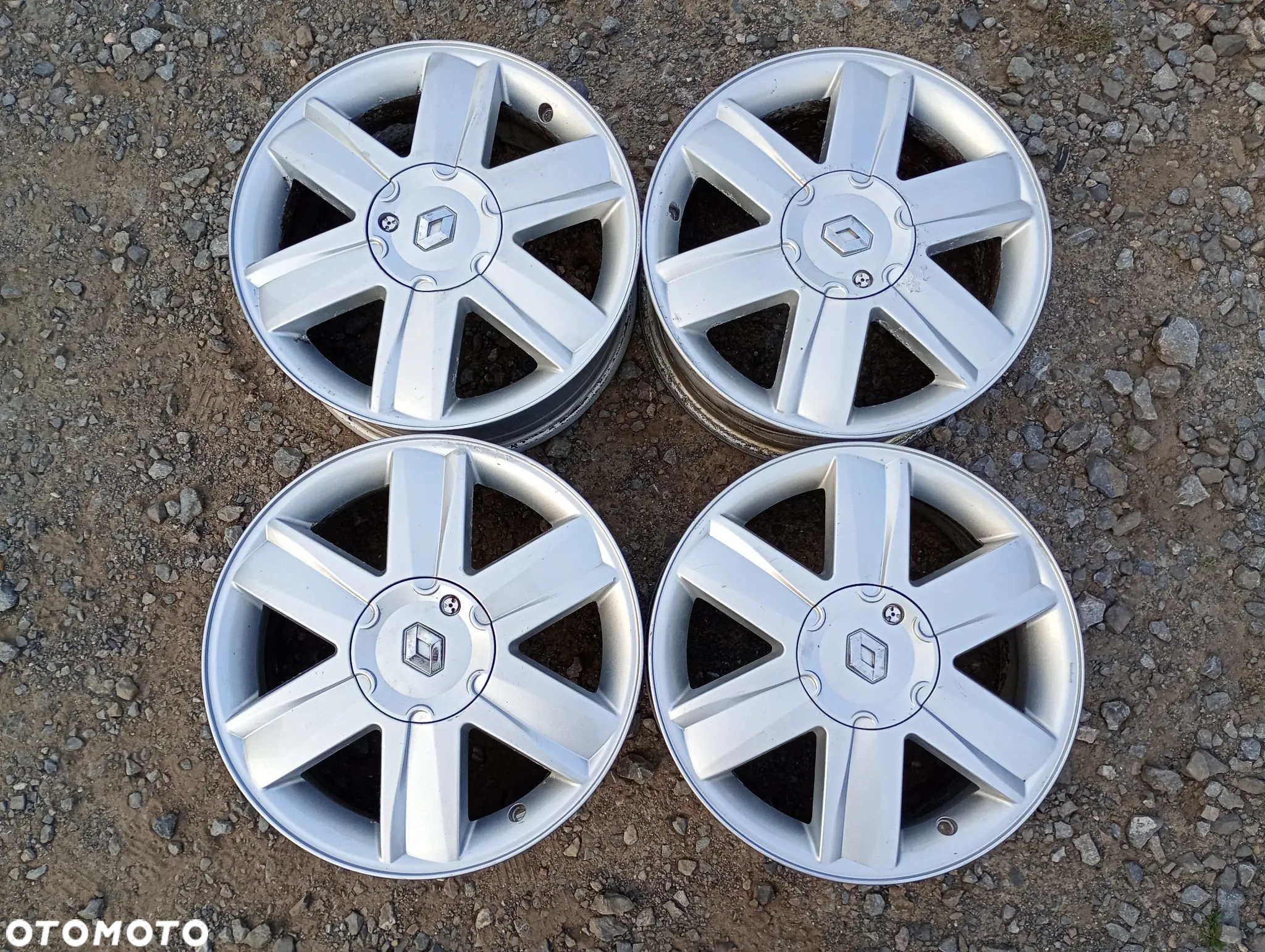 RENAULT Oryg. Felgi 16cali  4x100  ET49  6,5Jx15 BDB Stan - 5