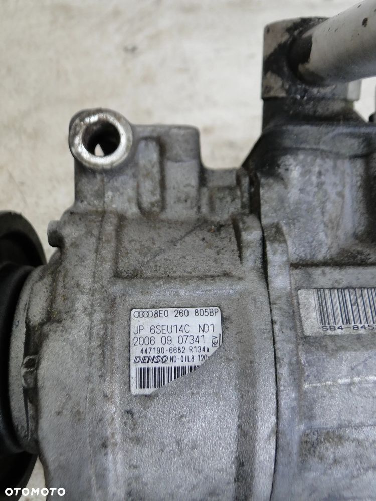 AUDI A4 B7 KOMPRESOR SPRĘŻARKA KLIMATYZACJI 2.0TDI - 6