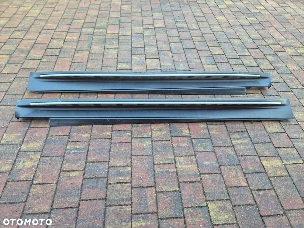 listwa progowa stopien komplet 2szt mercedes ml w166 - 1