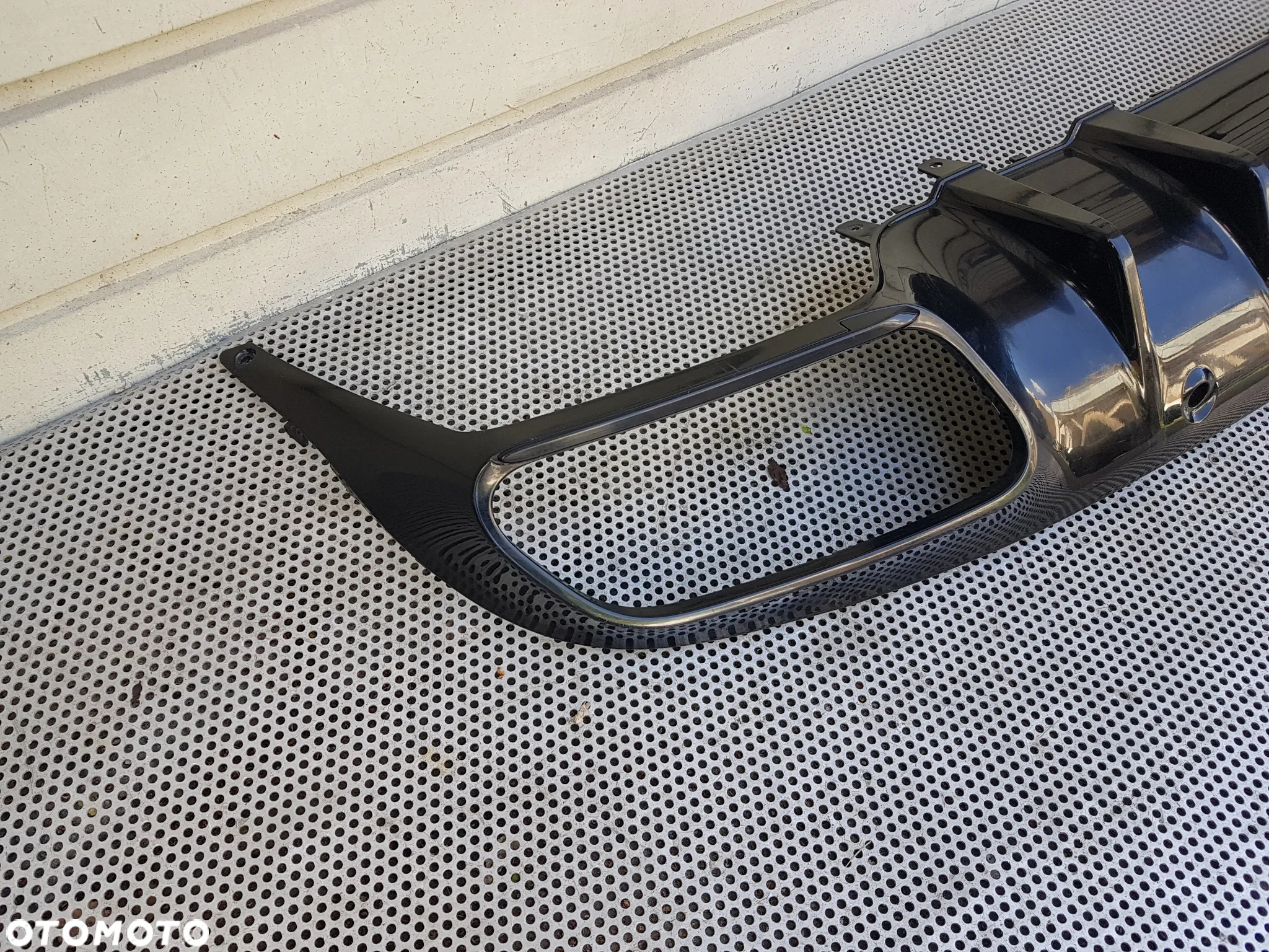 Mercedes W205 C43 C63 AMG Coupe Dyfuzor Dokładka Spoiler Zderzaka Tył - 6