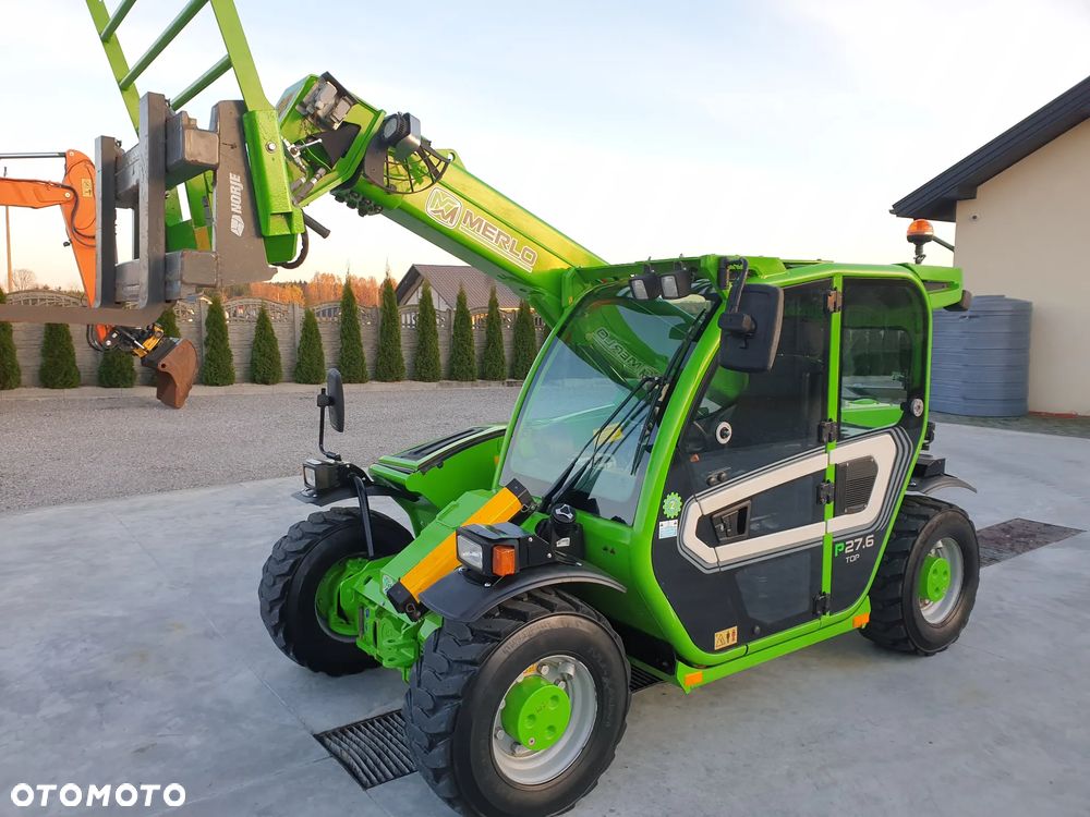 Merlo P27.6 TOP Tylko 2000mtg SPROWADZONA WIDŁY+ŁYŻKA PIĘKNY STAN - 3