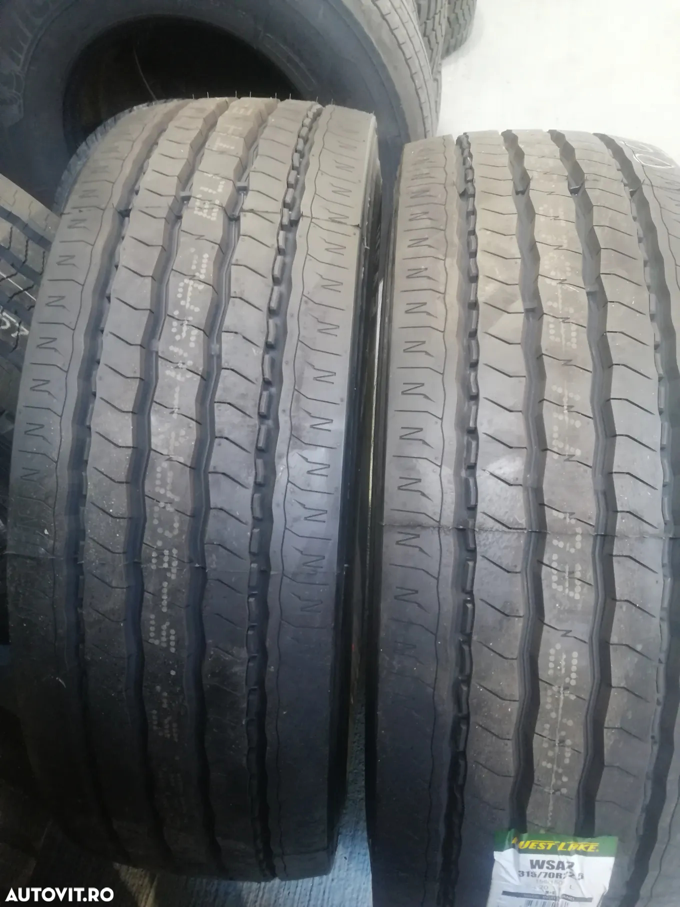 2 Anvelope noi camion DIRECTIE 315/70 R22.5 West Lake - 2