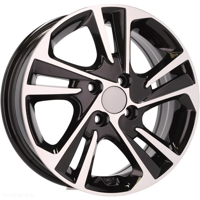 4x Felgi 15 4x100 m.in. do HYUNDAI i10 i20 Bayon Getz KIA Picanto Cross Rio MAZDA 2 - B5210 (A5473) - 6
