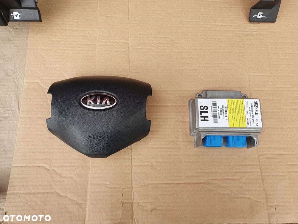 KONSOLA DESKA ROZDZIELCZA PULPIT PODUSZKA AIRBAG pasy KIA SPORTAGE III UK - 8