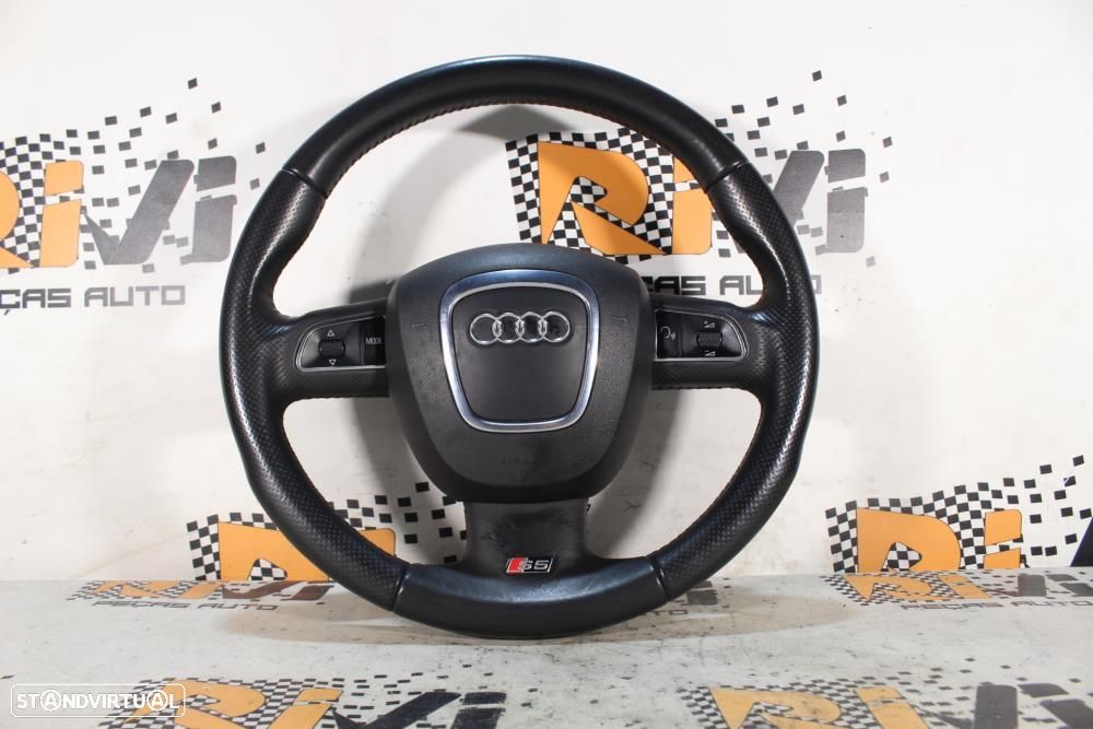Volante Audi A3 8P / A4 B6 B7 B8 / A5 8T / A6 C6 DSG com Comandos - 1