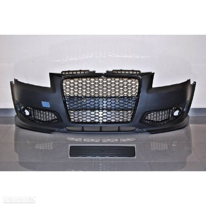 Para-choques Frontal Audi A3 8P 2005-2008 em plástico RS3 look - 3