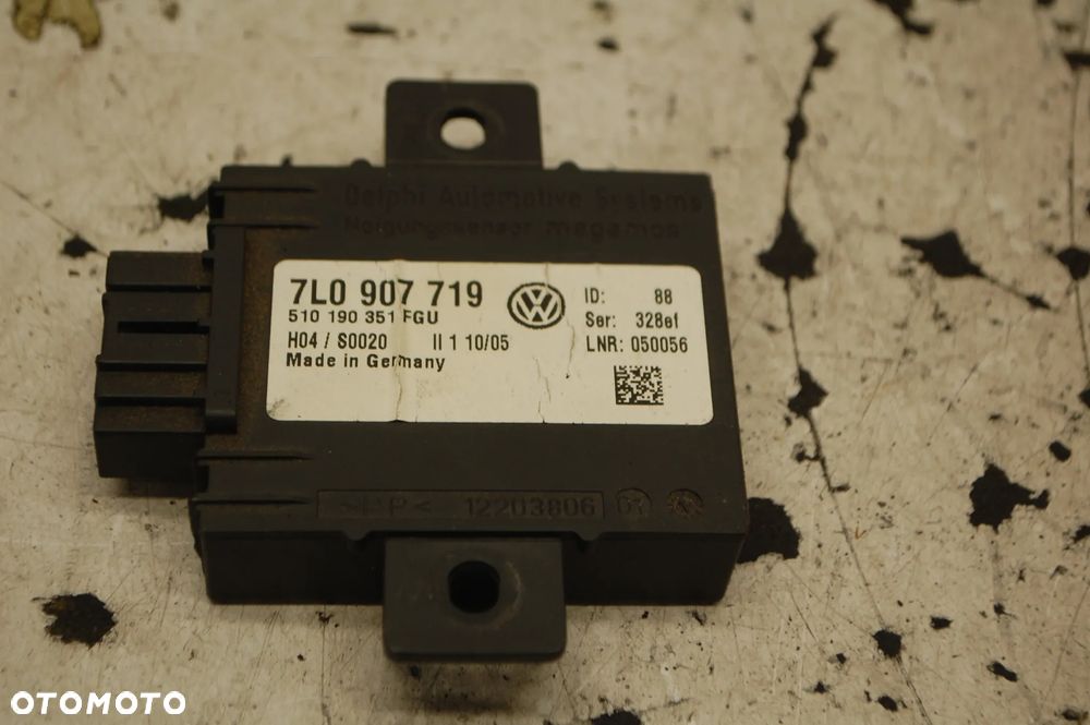 MODUŁ STEROWNIK ALARMU 7L0907719 VW TOUAREG I PHAETON - 1