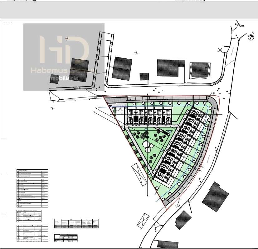 Terreno com projeto aprovado para 14 moradias em Serzedo - Grande imagem: 3/7