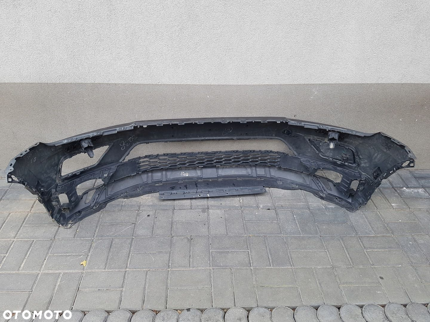 VW TIGUAN ALLSPACE zderzak przód spoiler kratka 5NN807221 6PDC - 5