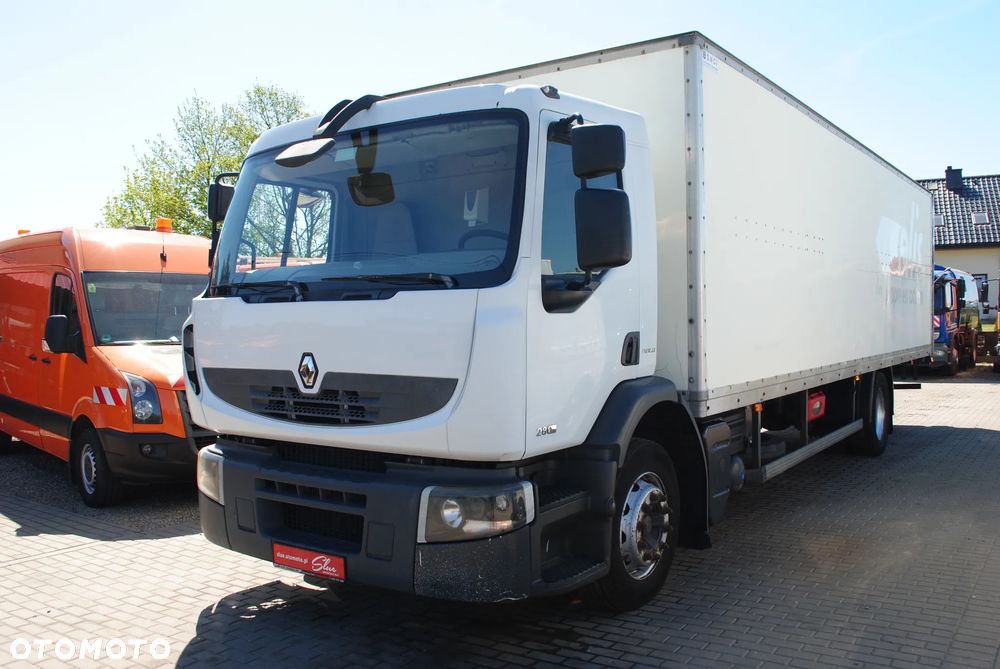 Renault Premium 280 Kontener Winda DHOLLANDIA Długość Kontenera 830 CM Szerokość: 250 CM Wysokość: 210 CM Rok: 2007 - 2