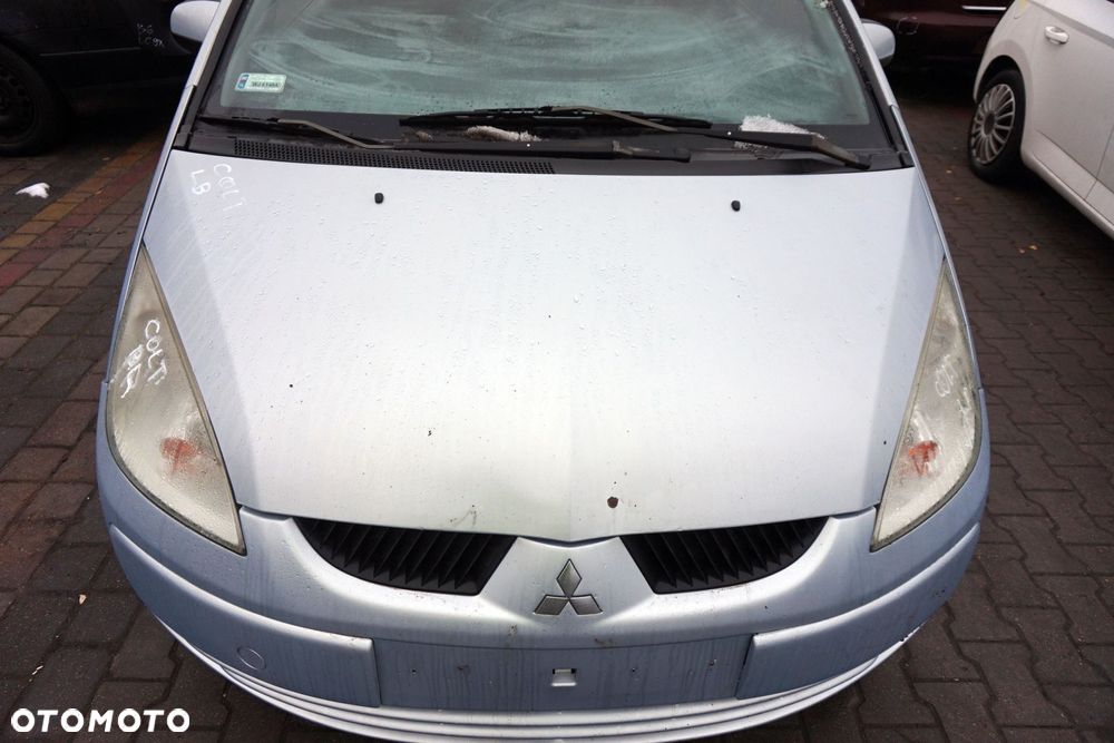 MASKA ZDERZAK BŁOTNIKI LAMPY COLT VI Z30 T42  MITSUBISHI 2004-2008 SREBRNY PRZÓD KOMPLETNY - 2