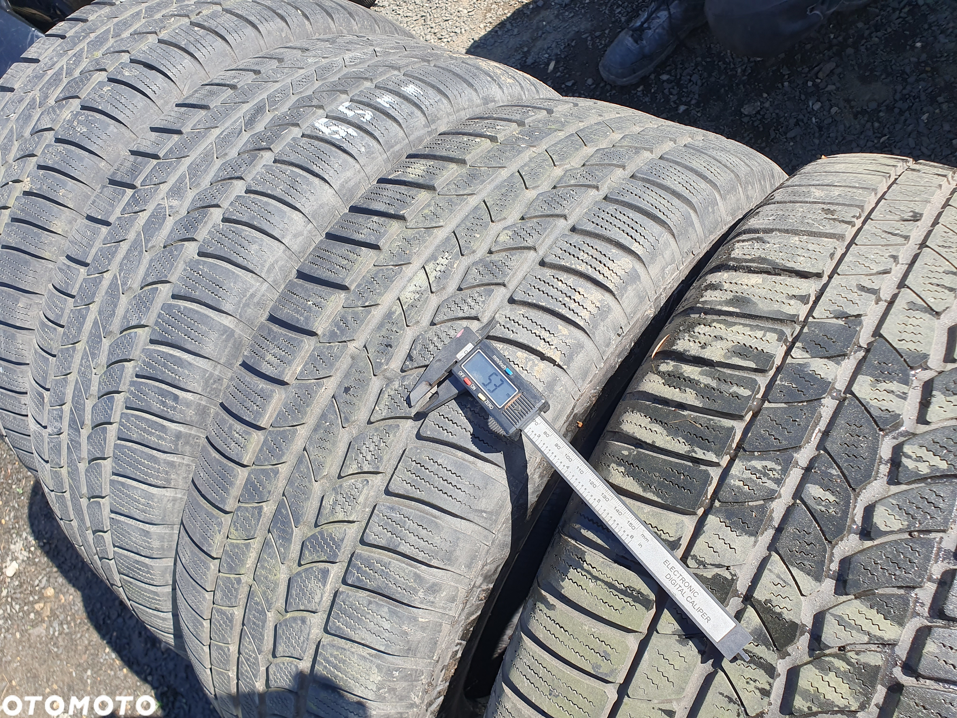 4x OPONY ZIMOWE CONTINENTAL 4x4 WINTER CONTACT 265/60/R18 KOMPLET 4 SZTUKI 2012r - 6