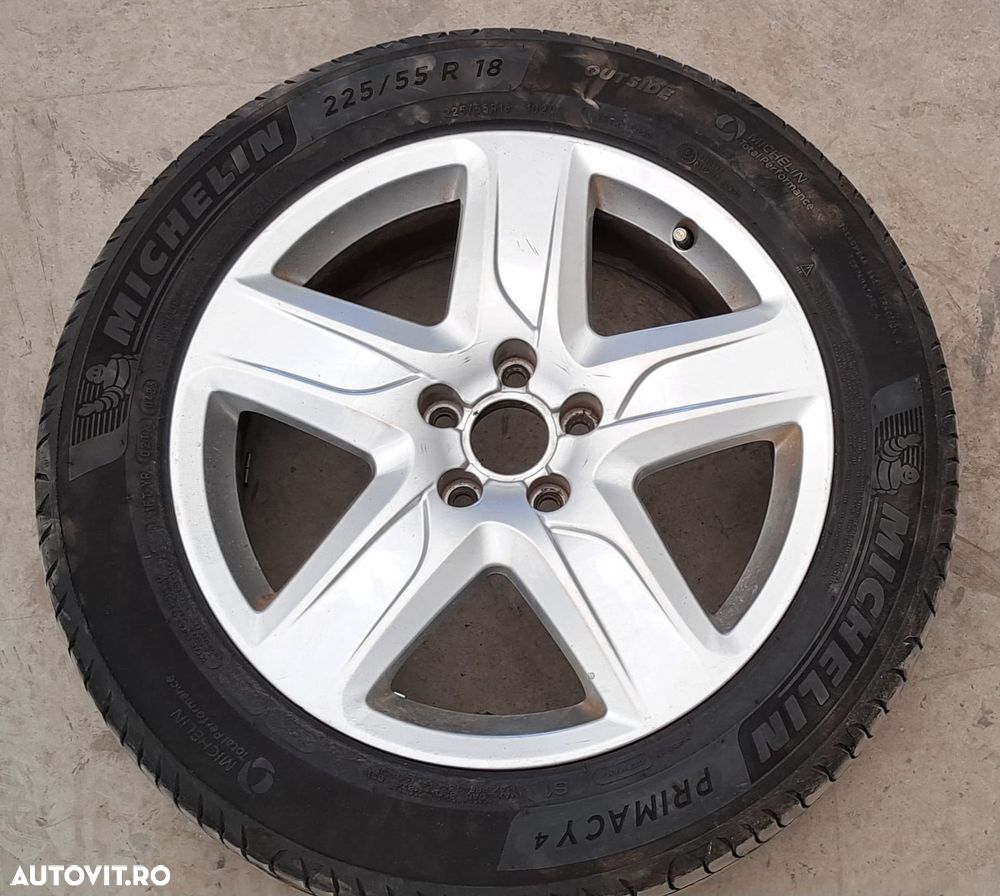 Roti 19 Jante 4F0601025BA Audi 4F0 601 025 BA Le Mans R19 5x112 cu anvelope 255 35 19 - 6