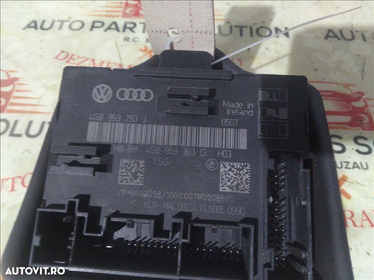 calculator confort usa dreapta fata audi a 6 c 7 an fabr. 2012 - 1