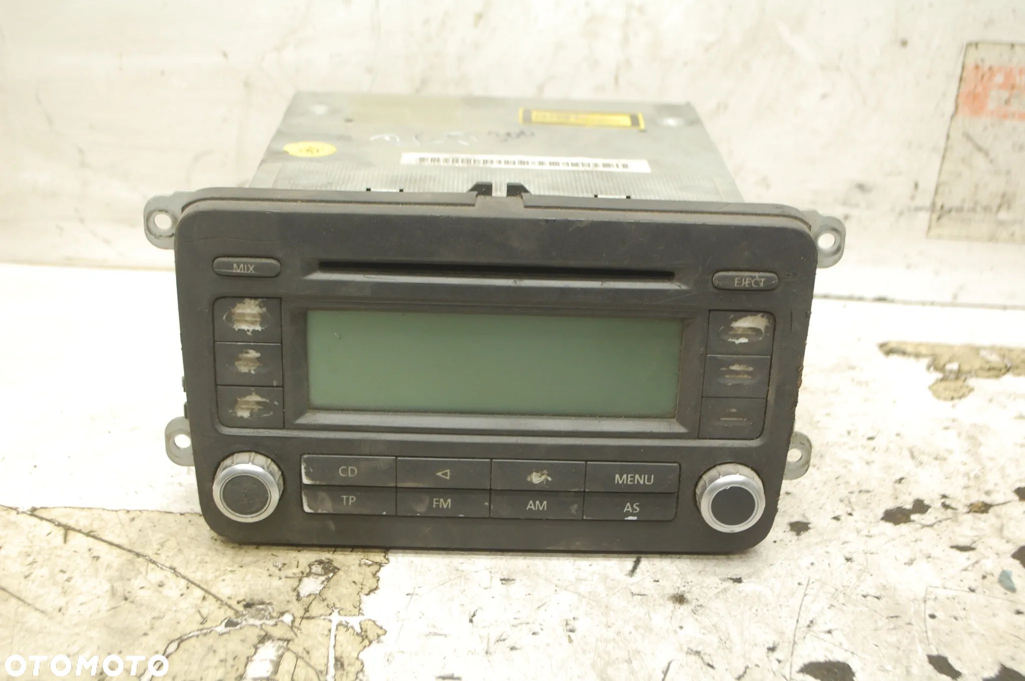 RADIO FABRYCZNE BLAUPUNKT RCD 300 VW GOLF V PASSAT B6 AUDI SEAT SKODA - 1
