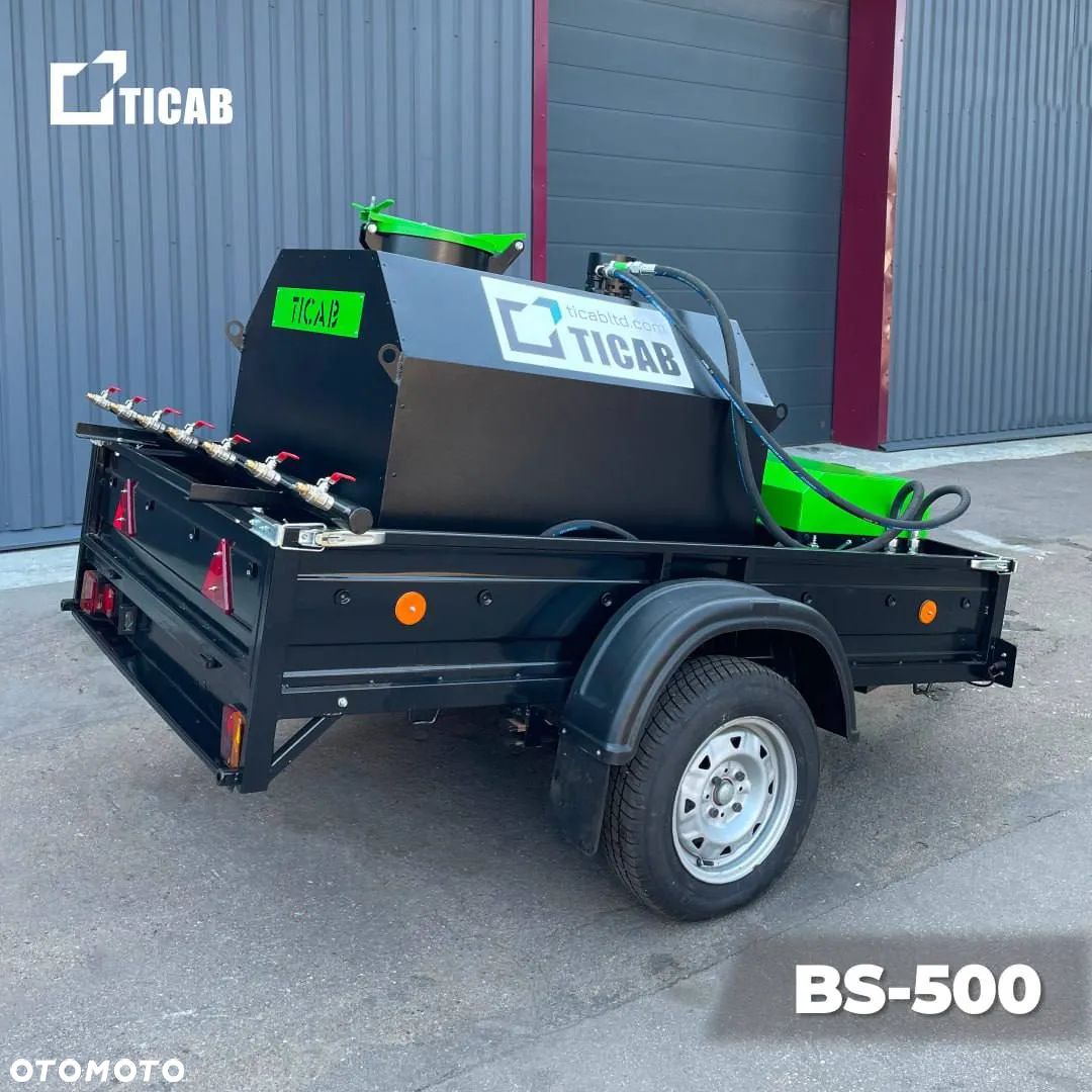 TICAB Skrapiarka do emulsji bitumicznej 500L - 1