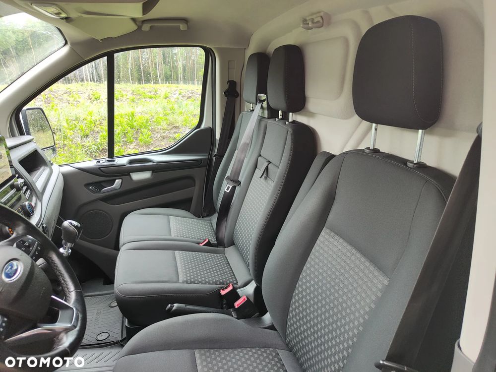 Ford Transit Custom Lift L2H1 2.0Tdci  2018r Klima Kamera Esp Euro 6 Pdc Przod Tyl Oryginalny  Led Tempomat Skórzana Kierownica Furgon Blaszak - 13