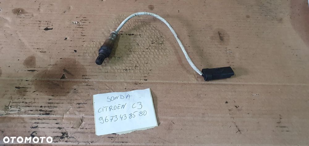 Sonda lambda czujnik Citroen C3 II 1.0 VTI 9673438580 - 1