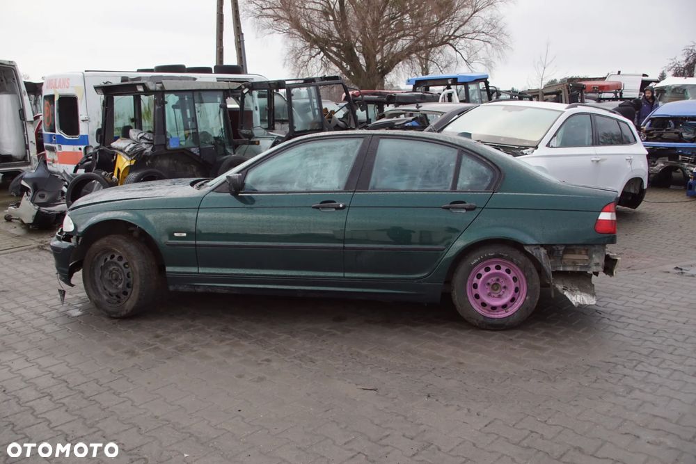 Auto na części - BMW E46 1.9 118 KM M43B19 7505600 386 1998R Silnik Skrzynia Drzwi Błotnik Klapa Zderzak Lampa Lusterko Szyba Deska Kokpit Sterownik Moduł Czujnik Licznik Kierownica Panel - 6