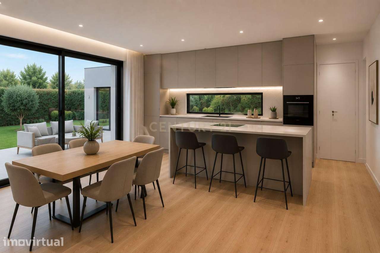 Moradia T3 Térrea Moderna com Garagem e Jardim em Gandra - Grande imagem: 4/21