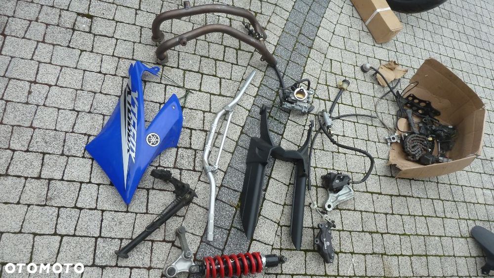 Yamaha XT 660 bok moduł kierownica kolektor bak - 2