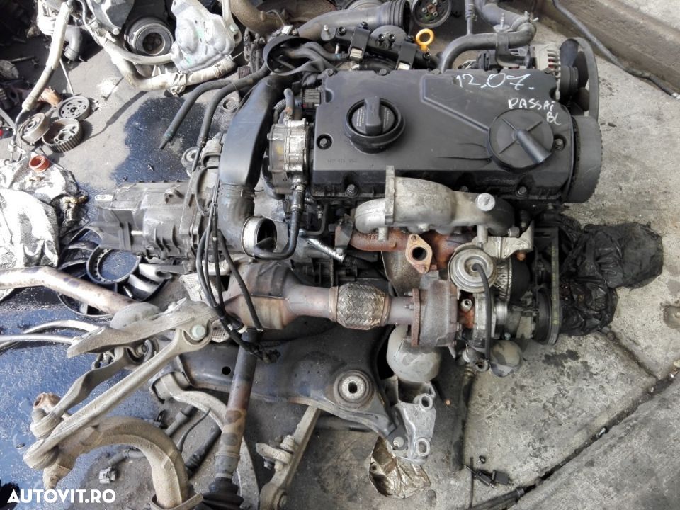 Motor Skoda Superb 1.9 TDI AWX din 2003 fara anexe - 2