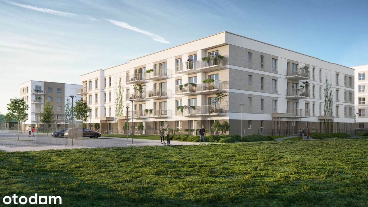 2-pokojowe mieszkanie 60m2 + balkon Bez Prowizji