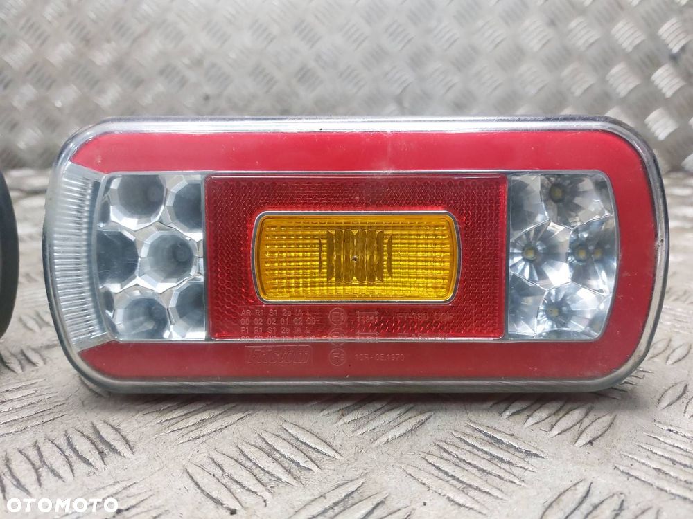 LAMPA LEWY TYŁ + PRAWY TYŁ DOKA LAWETA PRZYCZEPKA FRISTOM FT-130 COF - 9