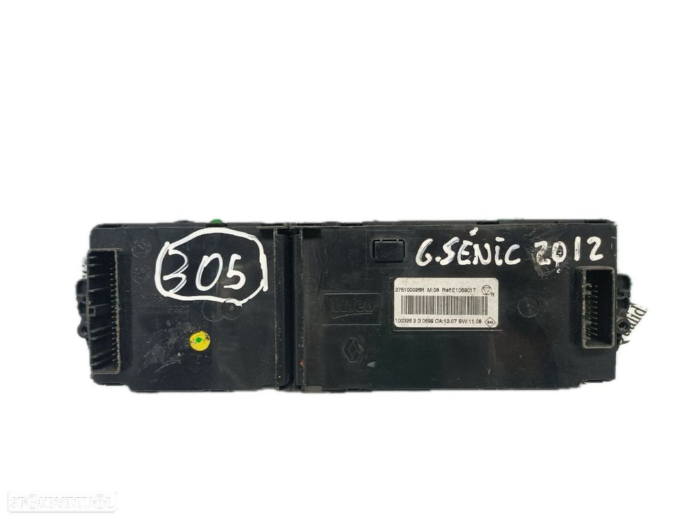 Comando / Botão De Sofagem / Climatronic Renault Grand Scénic Iii (Jz0 - 2