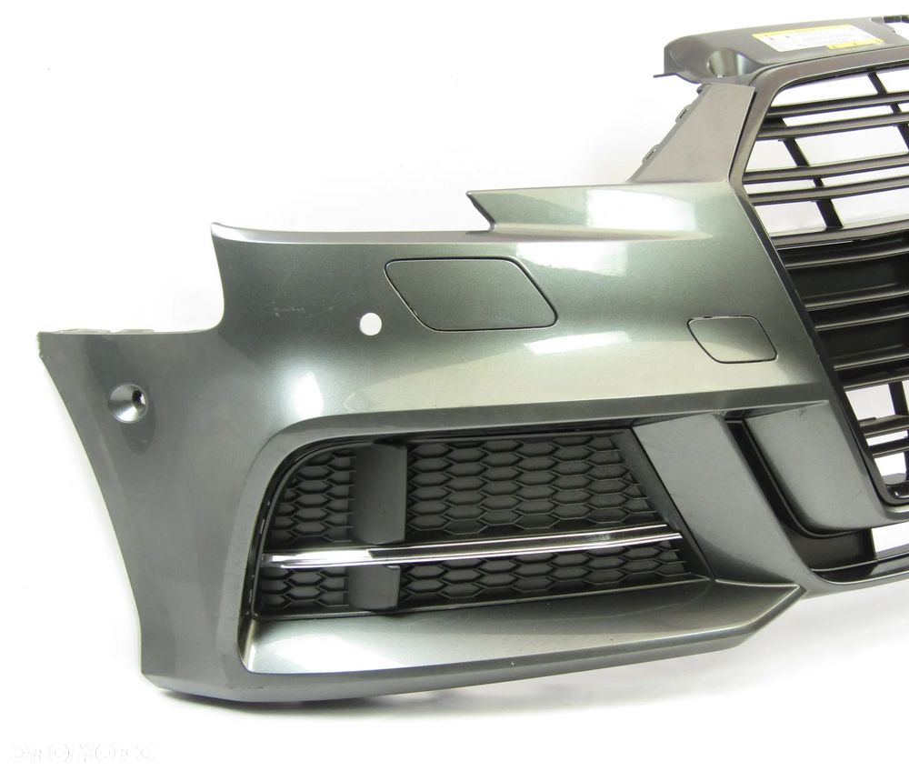 Zderzak przedni Audi A3 16 - 20 S Line Hatchback Sprysk./ Pdc-6  LZ7S - 17