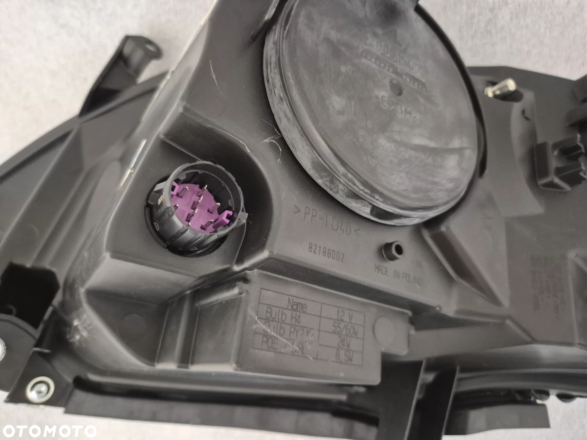 Lampa reflektor prawy przód Lancia Ypsilon III Lift Led 52195857 - 5