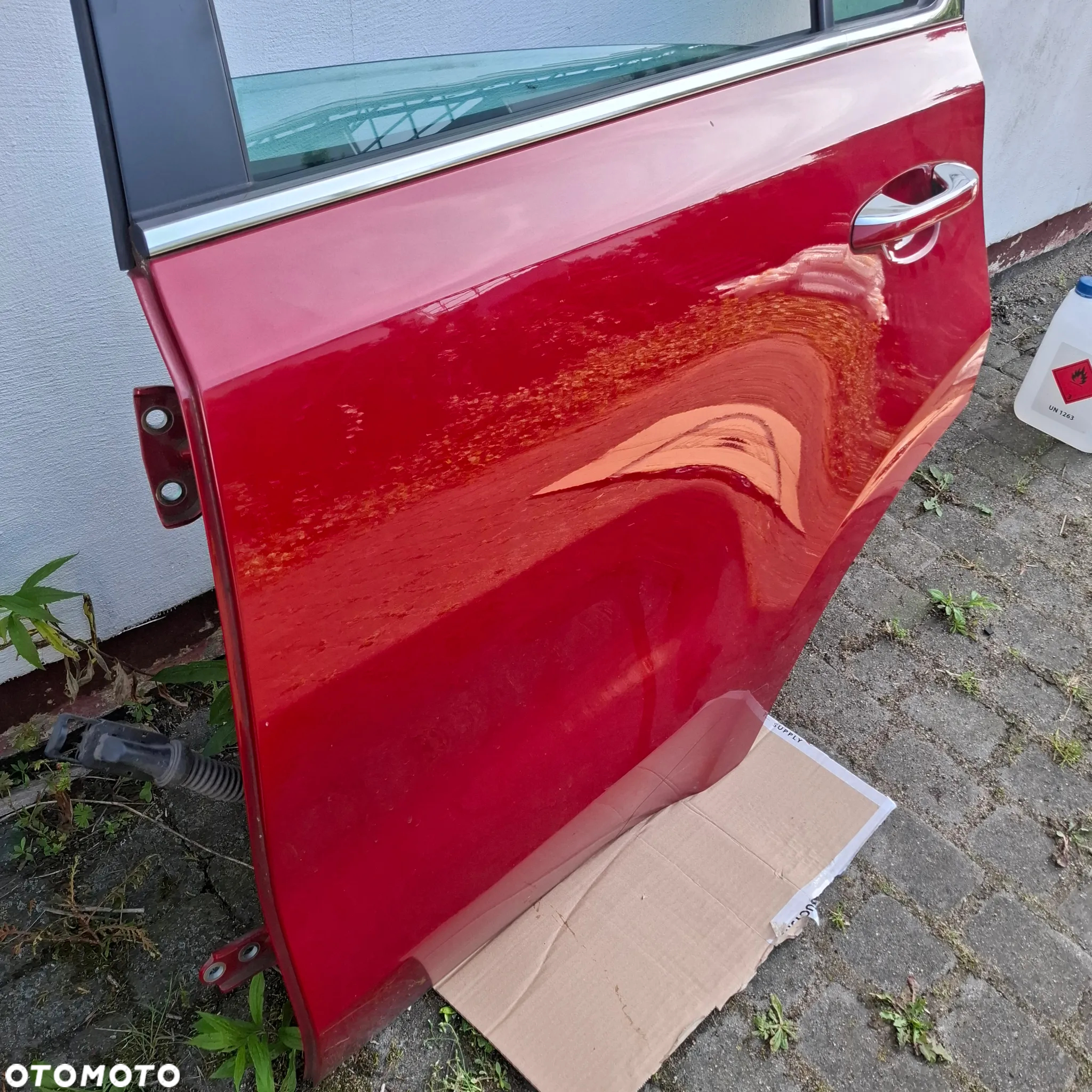 KIA SPORTAGE IV 4 15- 18- DRZWI PRZÓD LEWE TYŁ LEWE LEWA STRONA A9 CZERWONE - 11