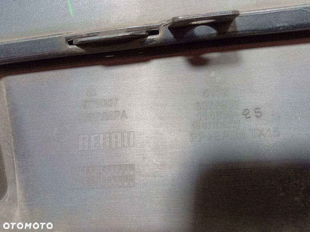 BMW 4 G22 G23 DOKŁADKA DYFUZOR ZDERZAK TYŁ M PAKIET 8075839 - 4