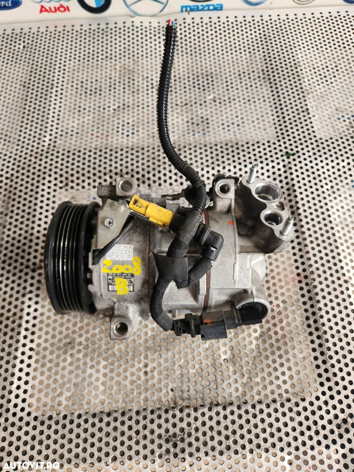 Compresor Clima Peugeot 5008 3008 308 508 Citroen DS Peugeot Opel Crossland Benzina An 2018-2019-20 - 2