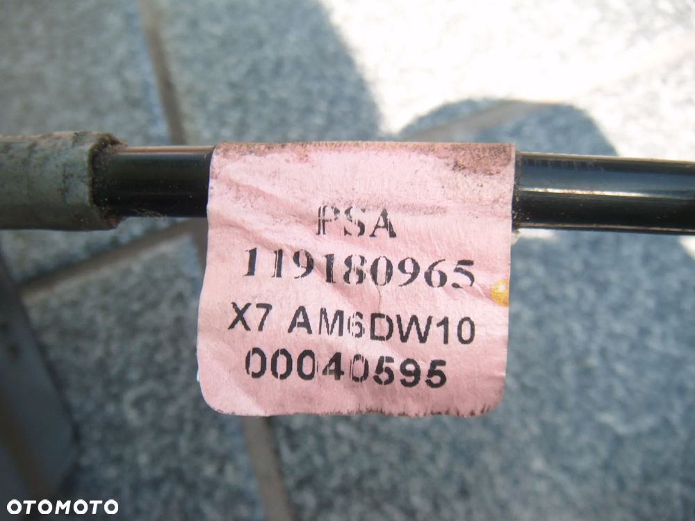 citroen c5 III 3.0 hdi lewarek zmiany biegów 9681617780 - 3