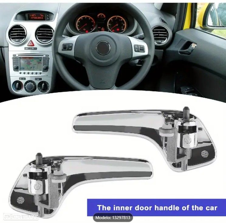 Manipulo pega interior da porta Opel Corsa D - 2